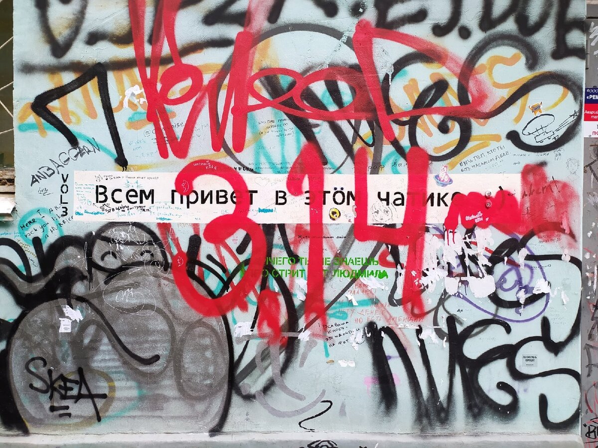 "Всем привет в этом чатике". Художница: Лена Шубенцева