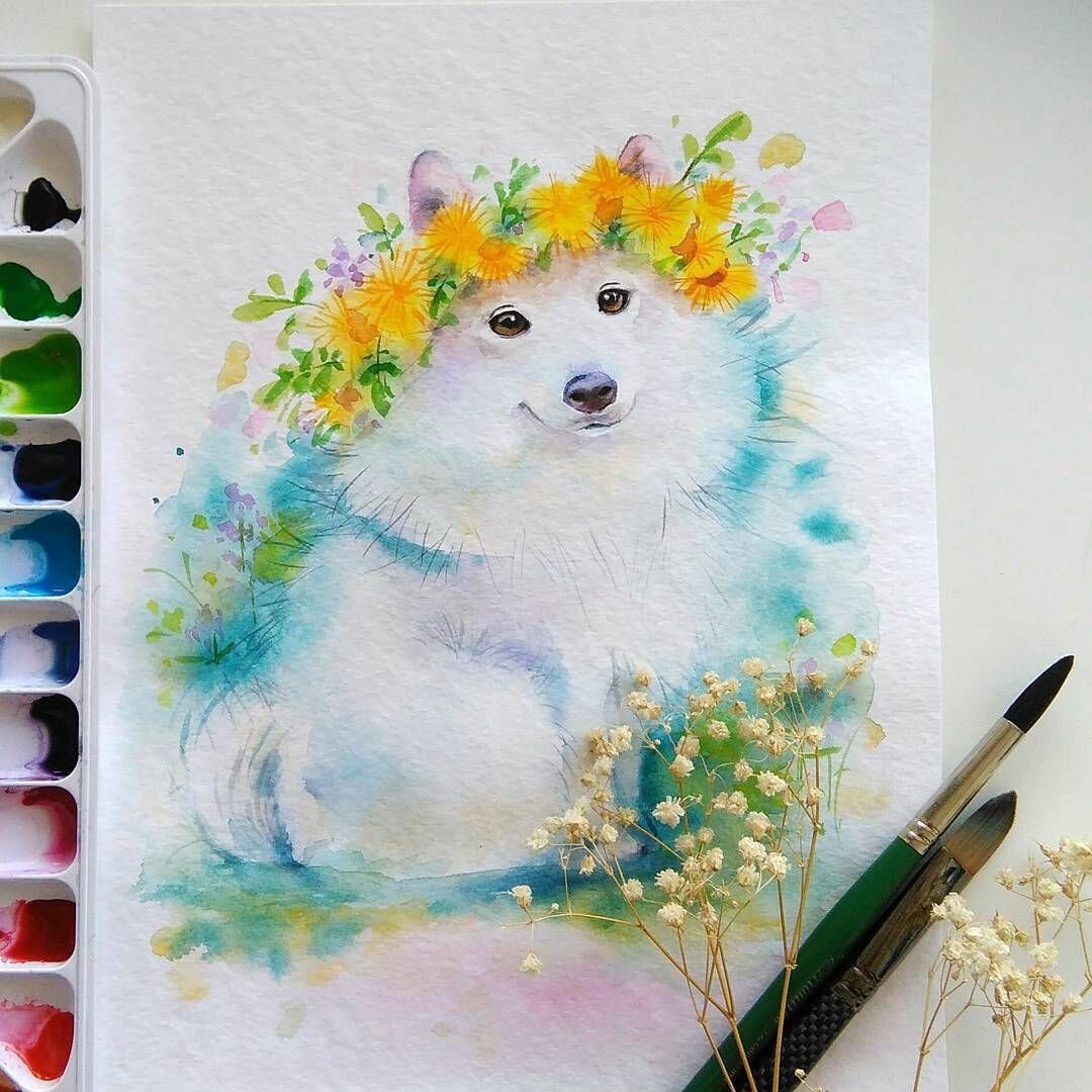 Художник Евгения Соловьева (страница автора instagram.com/genechka_djogan)