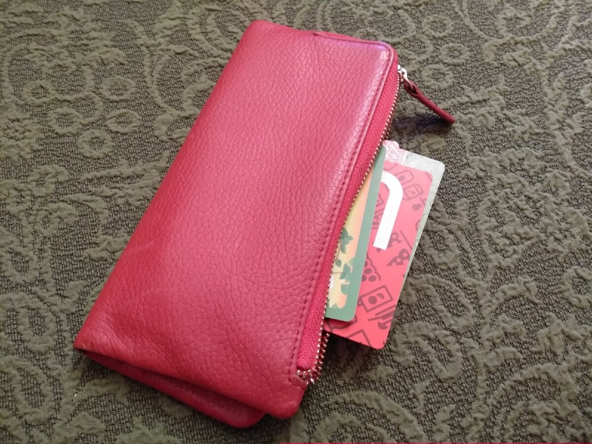 Мой кошелек, который купила полгода назад