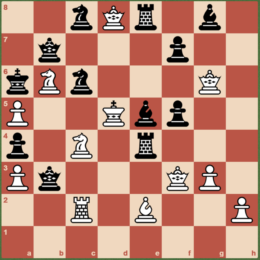 м1, ход черных