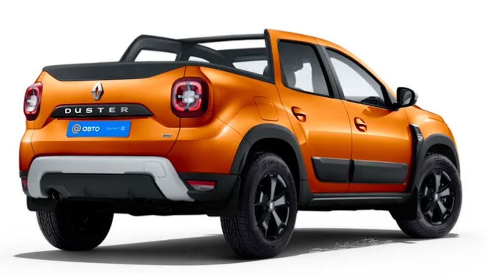 Кабриолет Renault Duster. Рендеры: auto.mail.ru