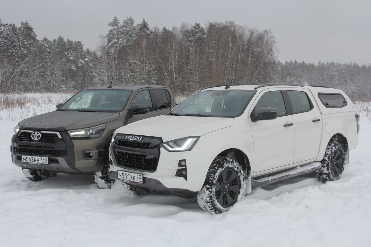 Toyota Hilux сразится с Isuzu D-max: вы просили - мы сделали!