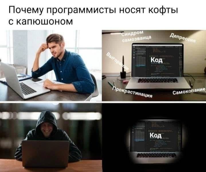 Почему программисты. Почему программисты носят кофты с капюшоном. Программист 2022. Программист фото Мем. Причины быть программистом