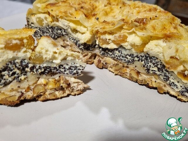     Творожный пирог из лаваша