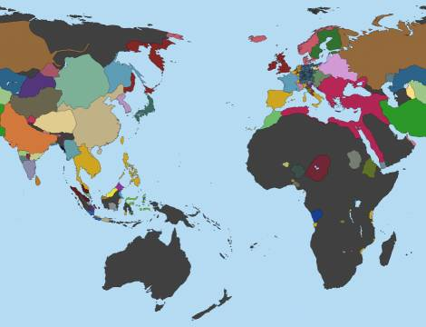 Карта из свободных источников