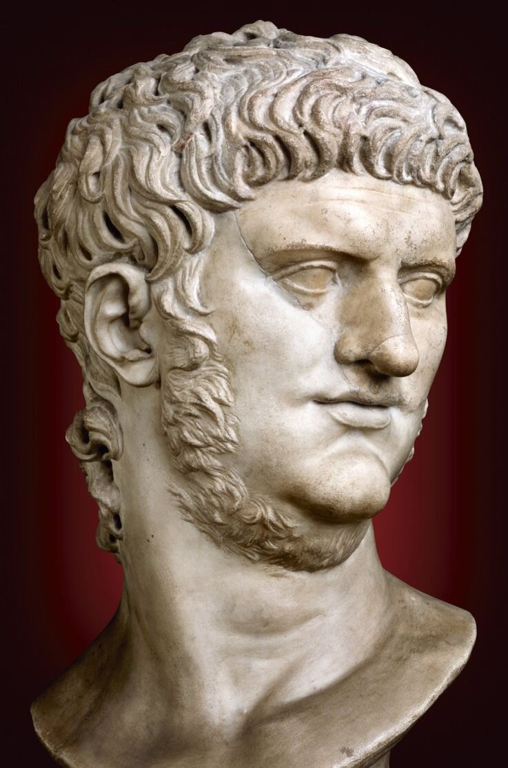 Император Нерон. Источник фото: https://history-doc.ru/zarubezhnaya-istoriya/10-samyx-uzhasnyx-smertej-rimskix-imperatorov/