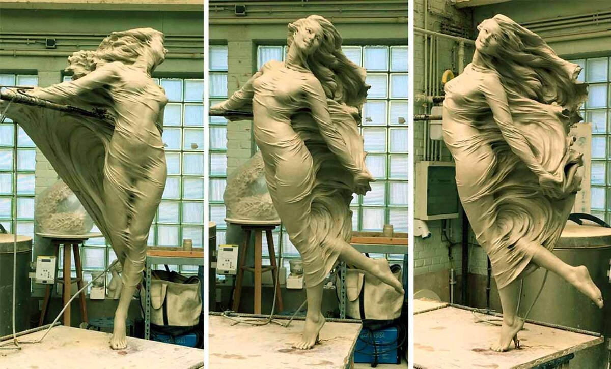 Тело возрождение. Скульптор Луо ли Ронг. Лу ли Ронг скульптор. Скульптуры Луо ли Ронг. Китайский скульптор Лу ли Ронг.