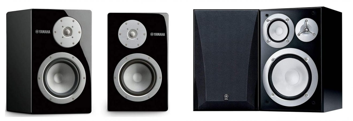 Yamaha NS-6490 и NS-3000. Габариты почти аналогичные. Трехполосная АС стоит почти в 100 раз дешевле.