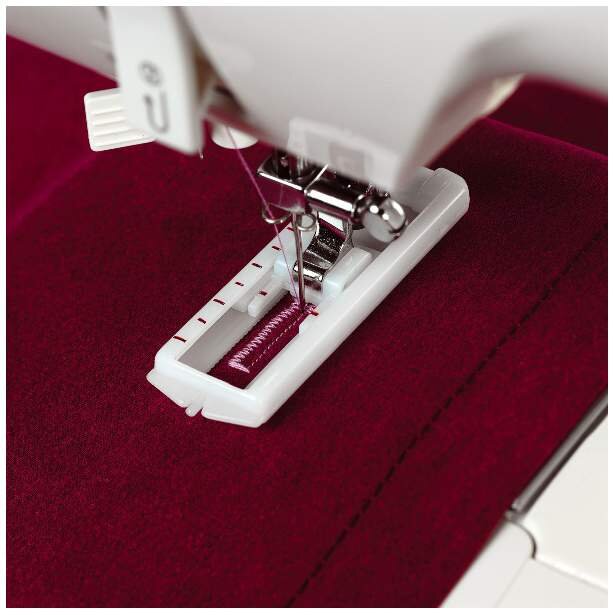 Примерно вот так это выглядит на бытовой машинке