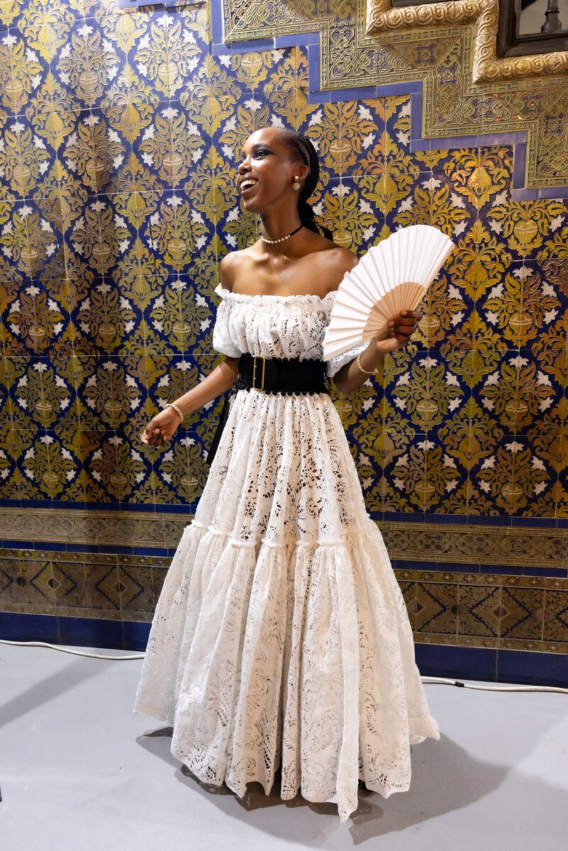 Страстный фламенко от Dior в Севилье! Не показ, а произведение искусства