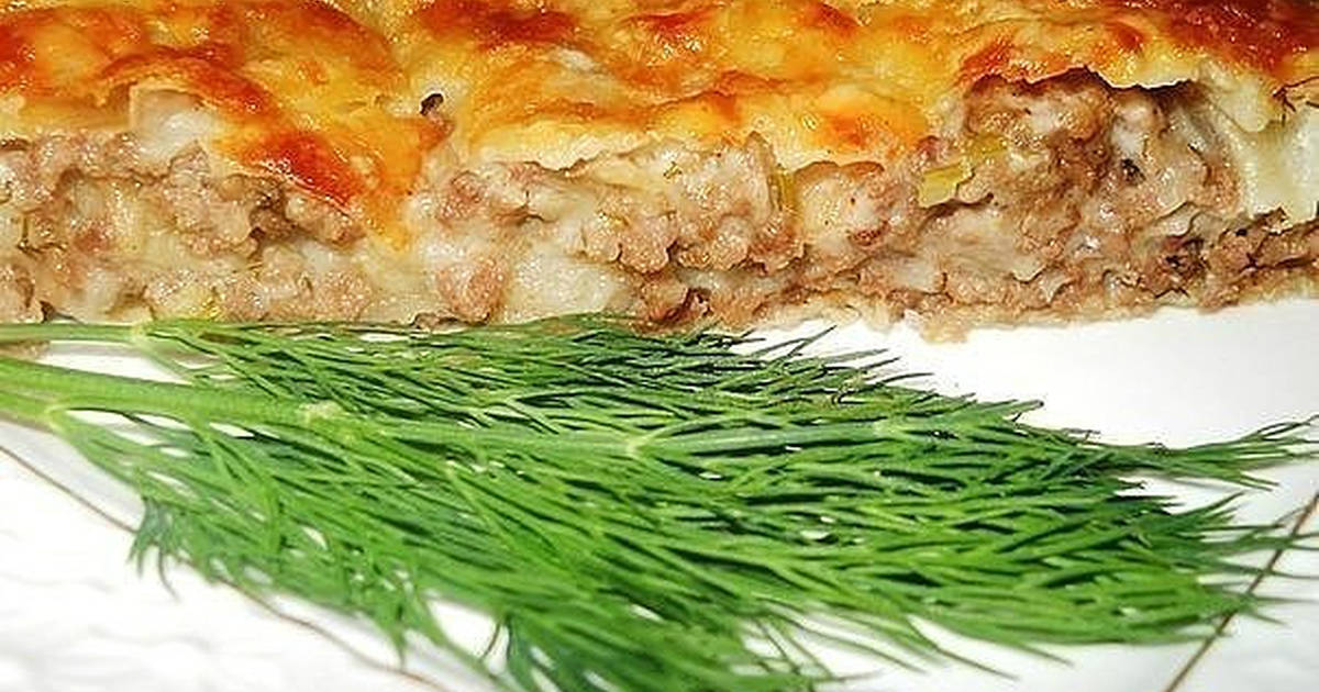 Лазанья из лаваша с фаршем в духовке
