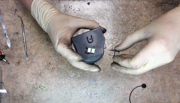 Фото 16. Установили новый чип