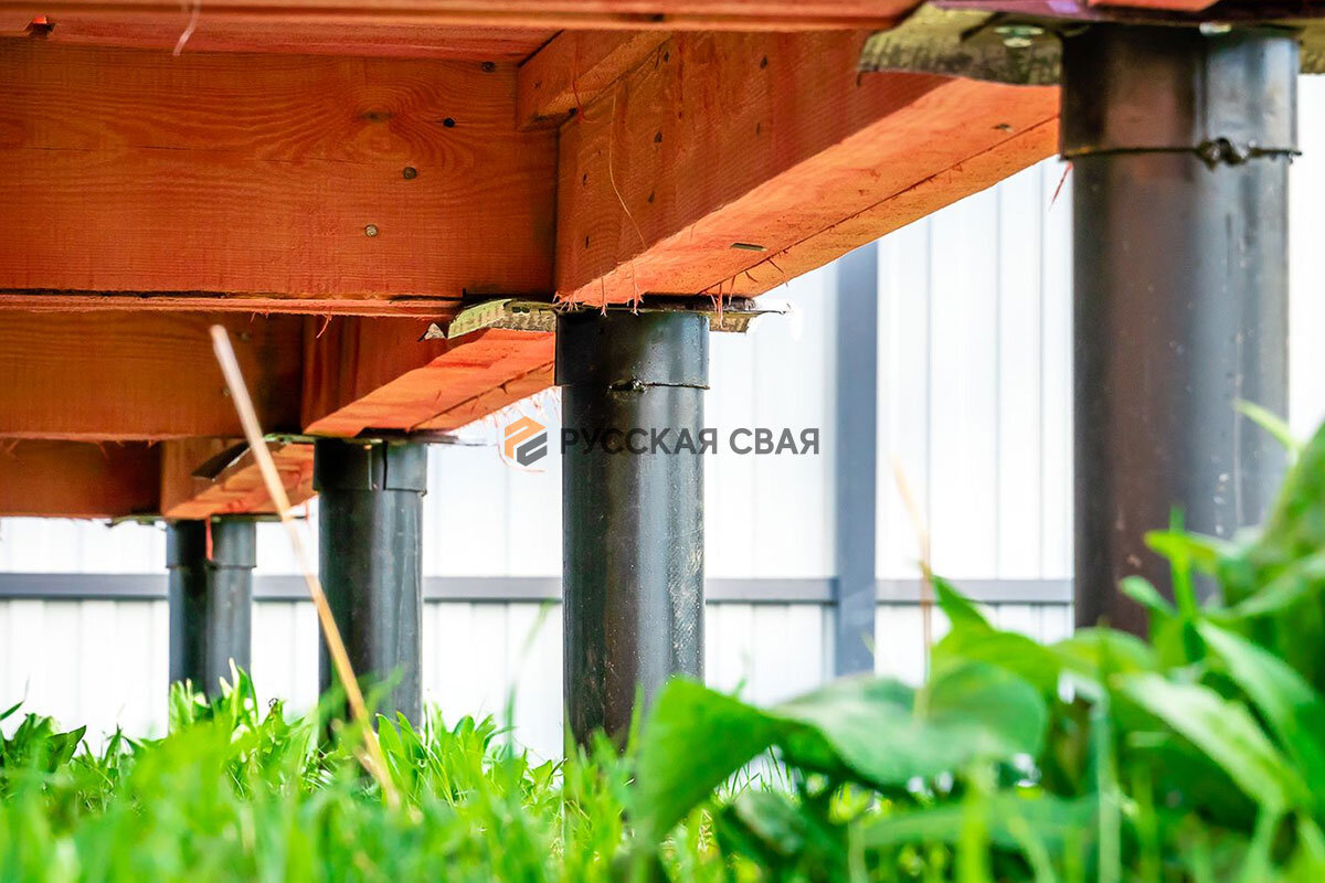 Свайно-винтовой фундамент от компании «Русская Свая»