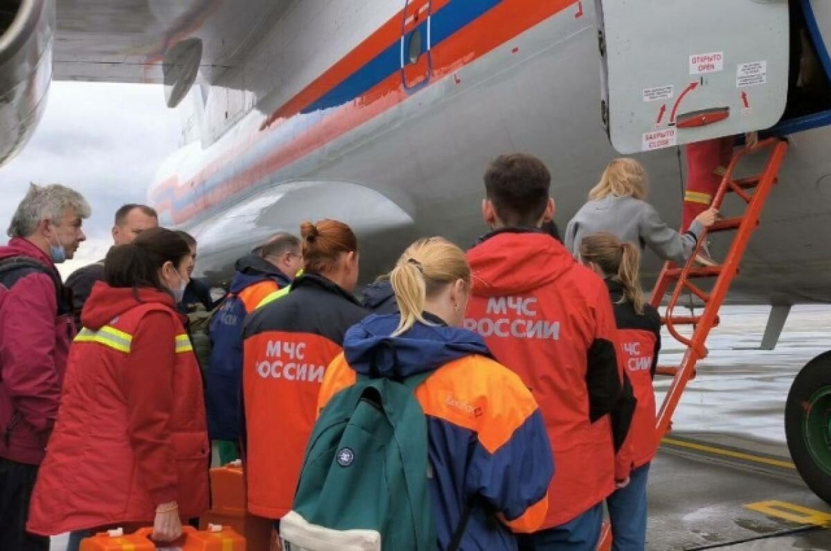    Спецборт МЧС России доставит пострадавших из Ижевска в Москву