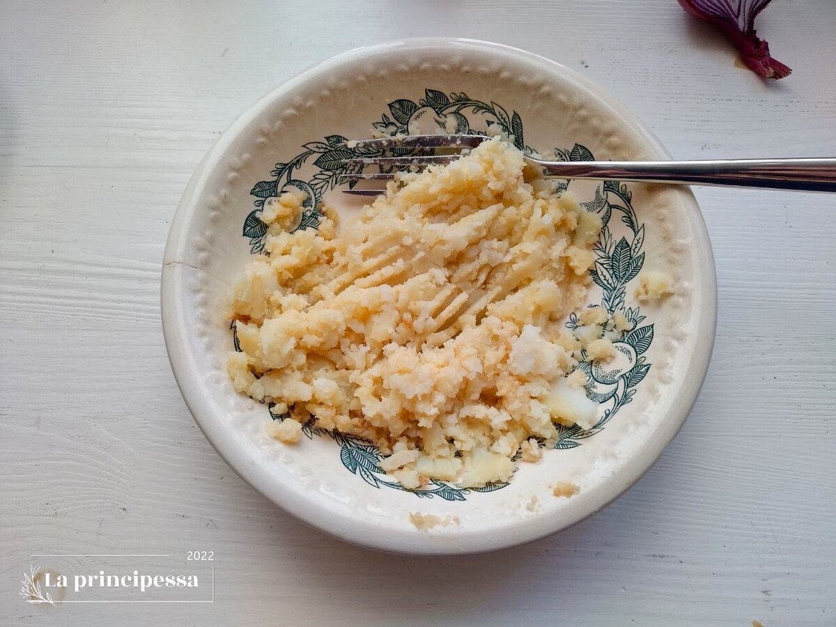 Фото автора. Картошку размять