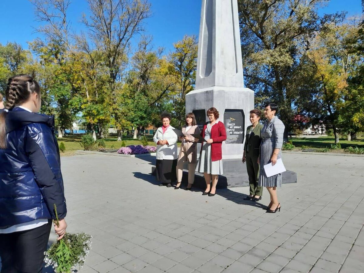 В станице Ольгинской отметили 79-ю годовщину освобождения района от  немецко-фашистских захватчиков | Приморско-Ахтарский район | Дзен