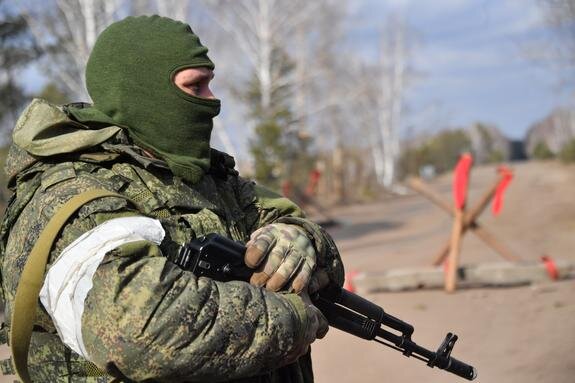    Российский военнослужащий на Украине / Komsomolskaya Pravda / https://globallookpress.com