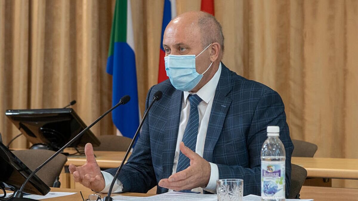    Мэр Хабаровска Сергей Кравчук© Фото : администрация города Хабаровска