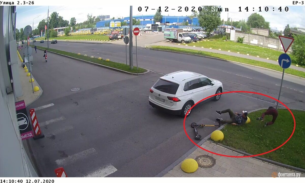 Как выглядит сбитый человек Что ждёт самокаты? АВТОТУТ Дзен