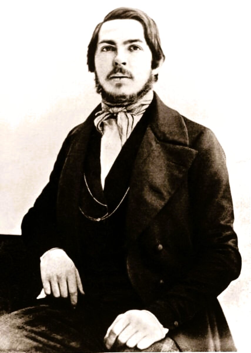 Фридрих Энгельс в молодости