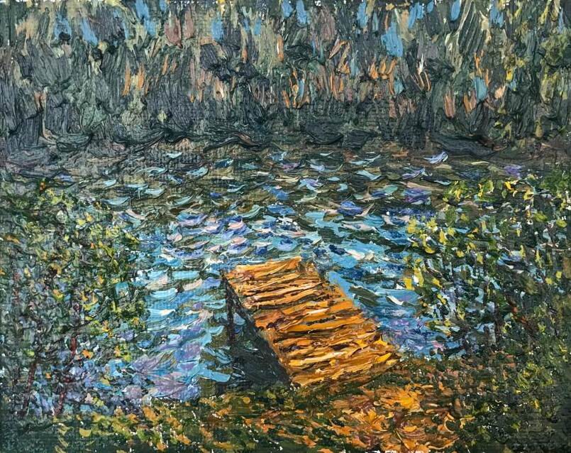 "Быстрая речка"         х.м.            30х29