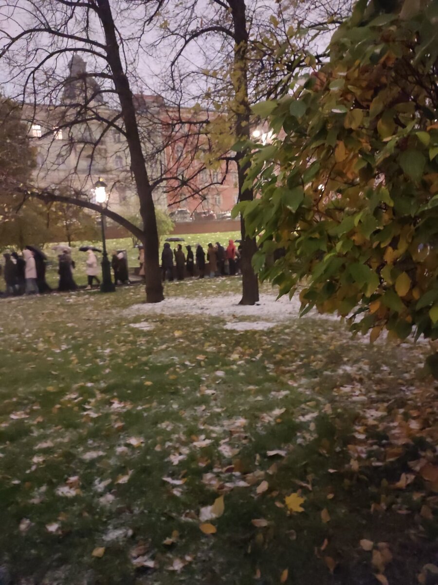 Очередь в Кремль