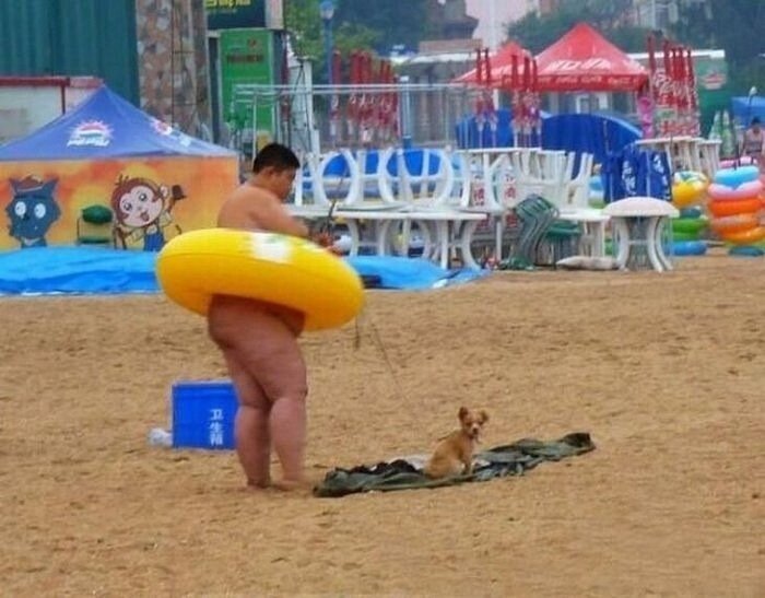 Наши на пляже прикольные