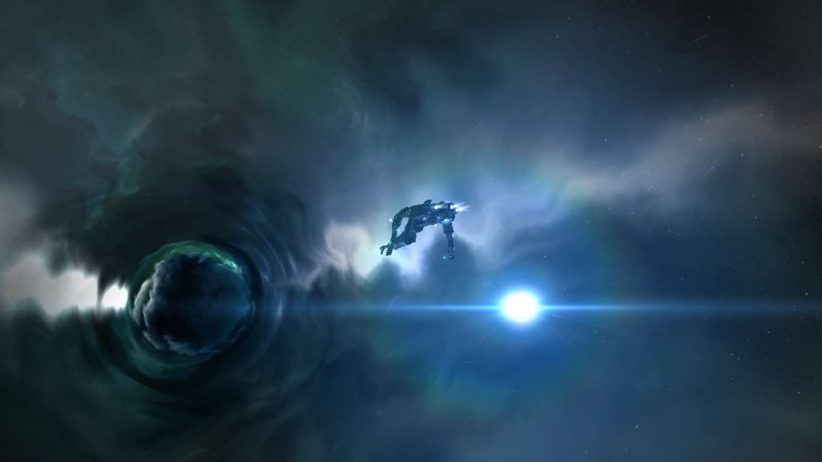 Кротовая нора в космосе