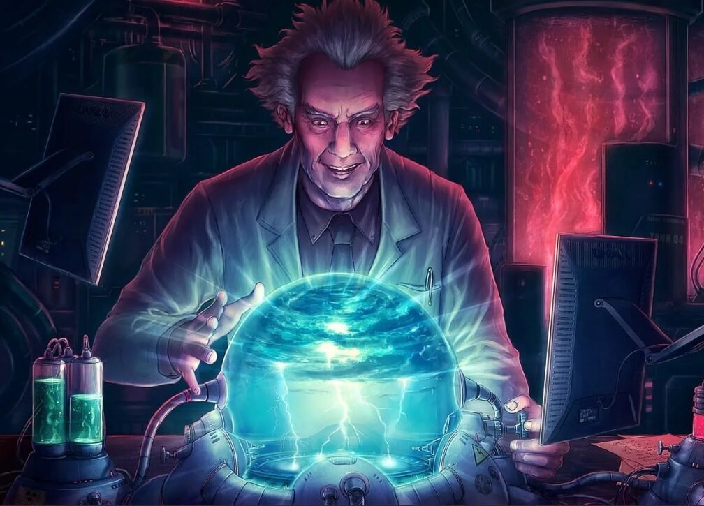 Ученый - арт. Изображение из открытых источников. 