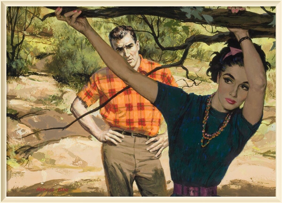   ©  Morgan Kane / Морган Кан / * 1916 / American illustrator