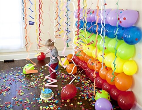 Первый день рождения ребенка: идеи для декора