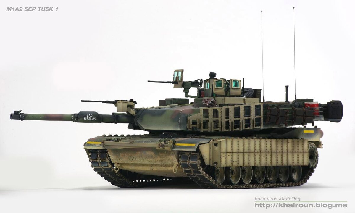 US Army M1A2 SEP TUSK I
масштаб: 1/35
производство: Academy 