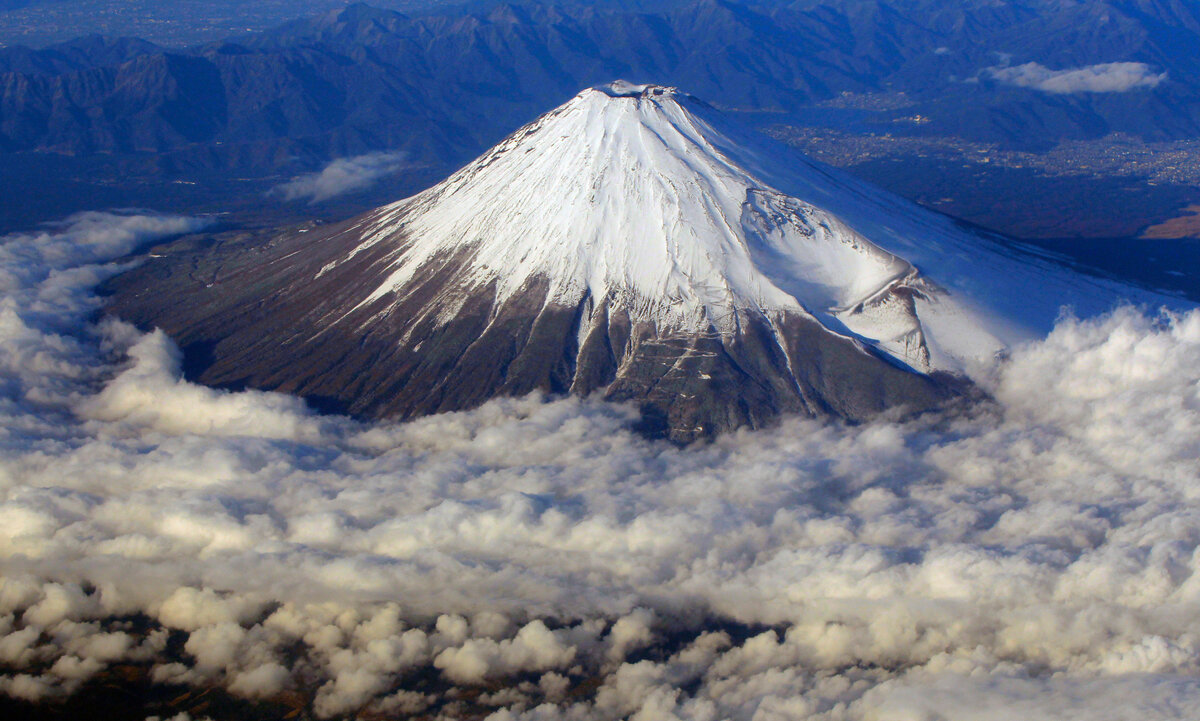 Гора Fuji Япония