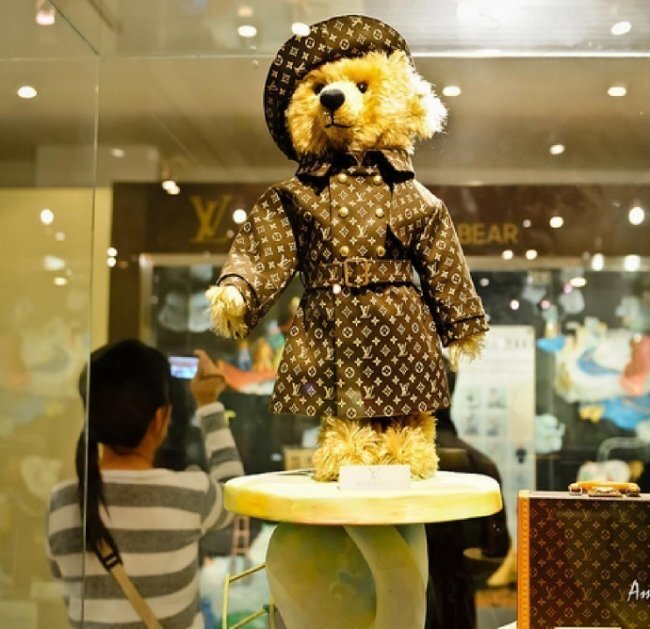 Steiff louis vuitton teddy bear $2.1 shop million