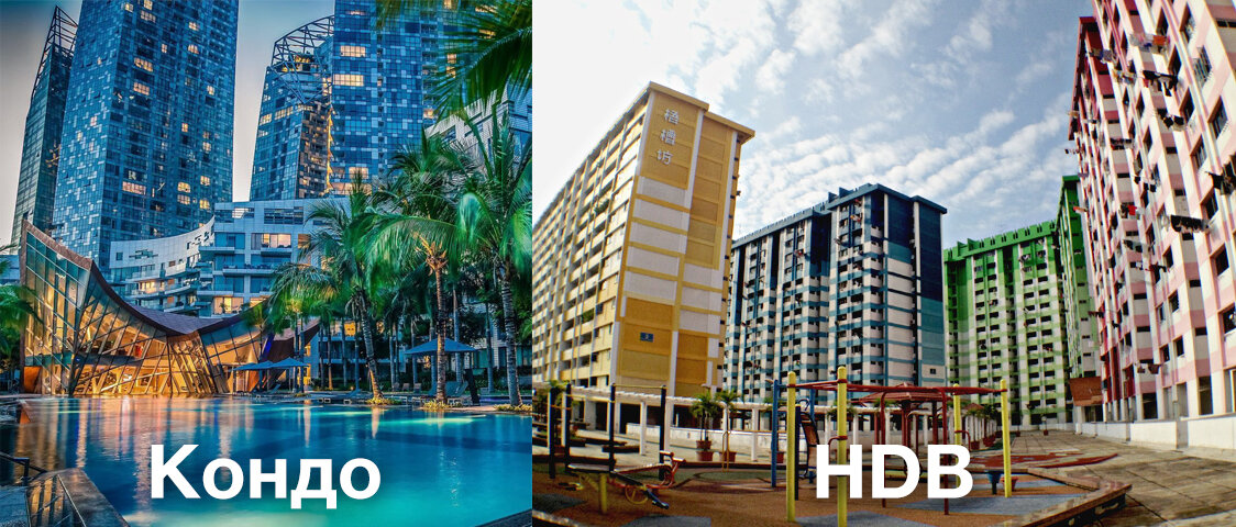 Весь жилой фонд в Сингапуре можно грубо разделить на две большие части: социальное жилье HDB (по названию государственной организации, которая заказывает и курирует строительство — Housing and...