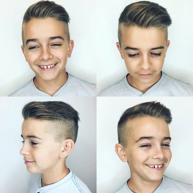 Модная стрижка для подростка мальчика — в школу, на длинные, средние и короткие волосы