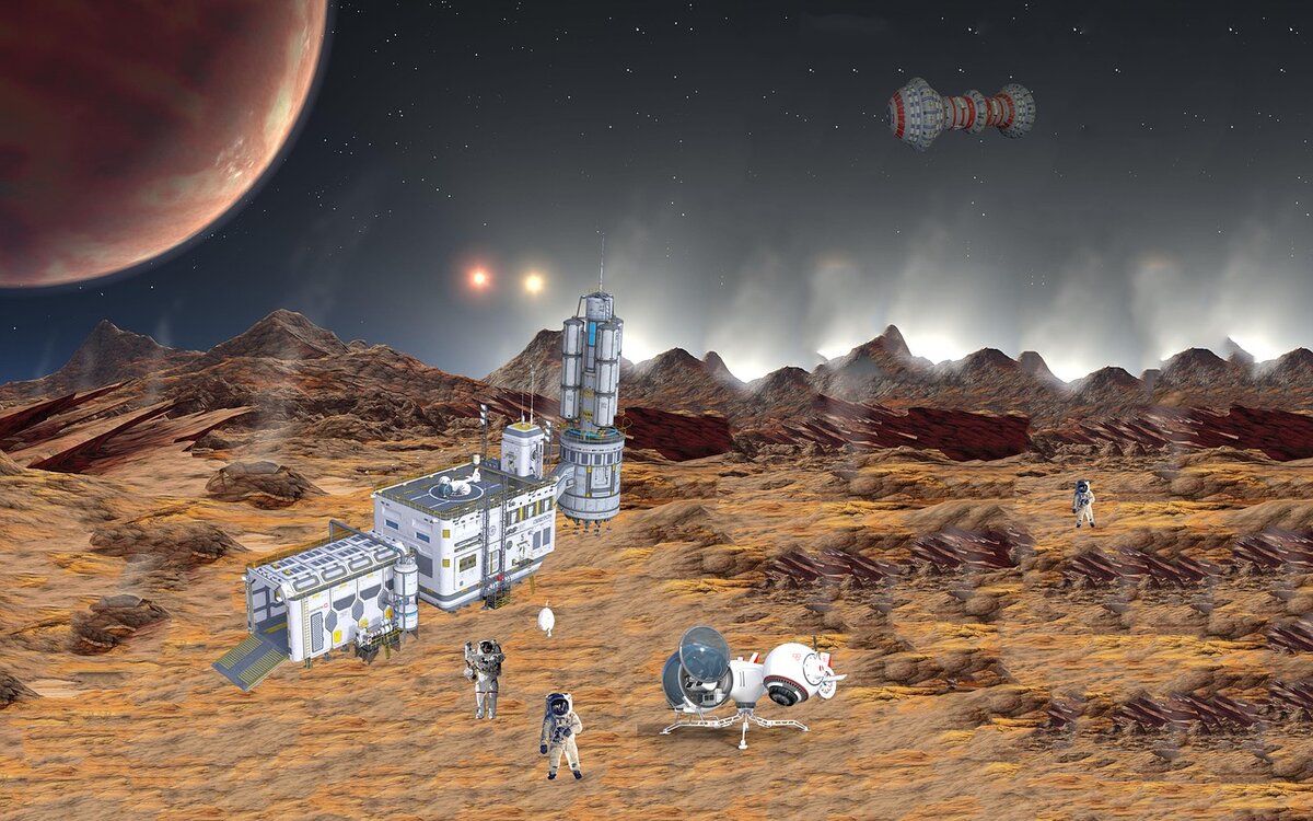 NASA колонизация Марса