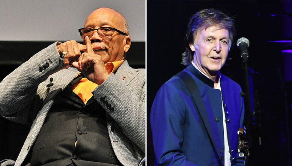 Квинси и Пол МакКартни