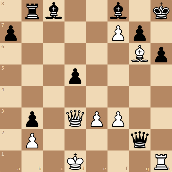 Задача по шахматам. Мат в 3 хода.