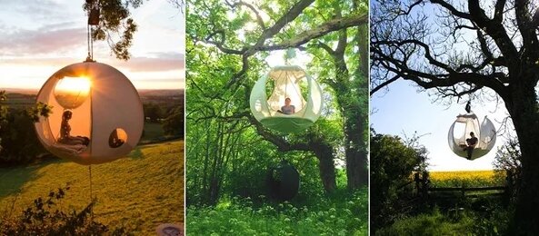 Сферические палатки от Roomoon