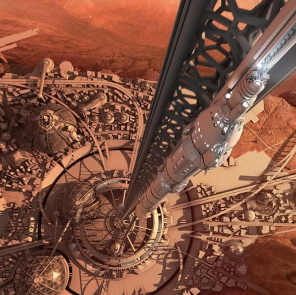 Концепция марсианского лифта