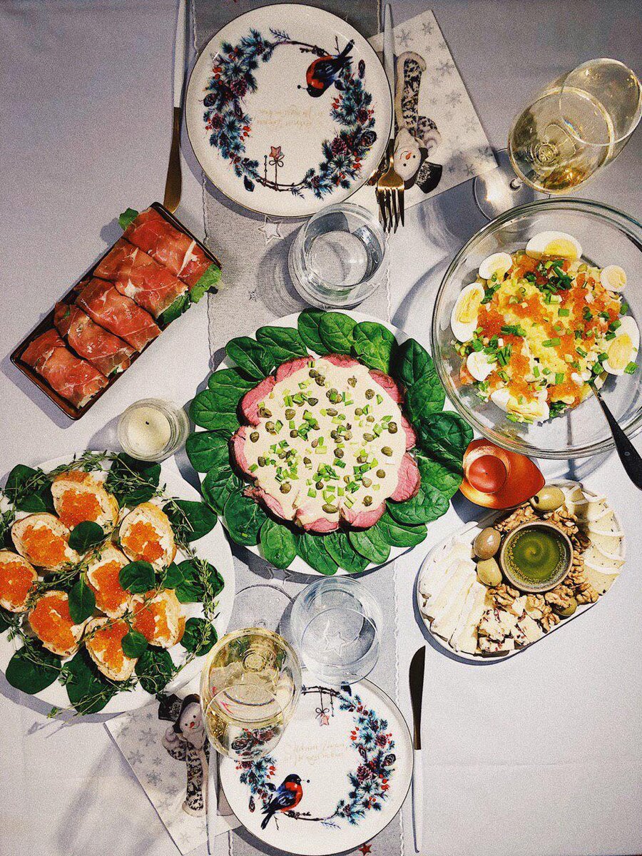 Наш уютный Новогодний стол