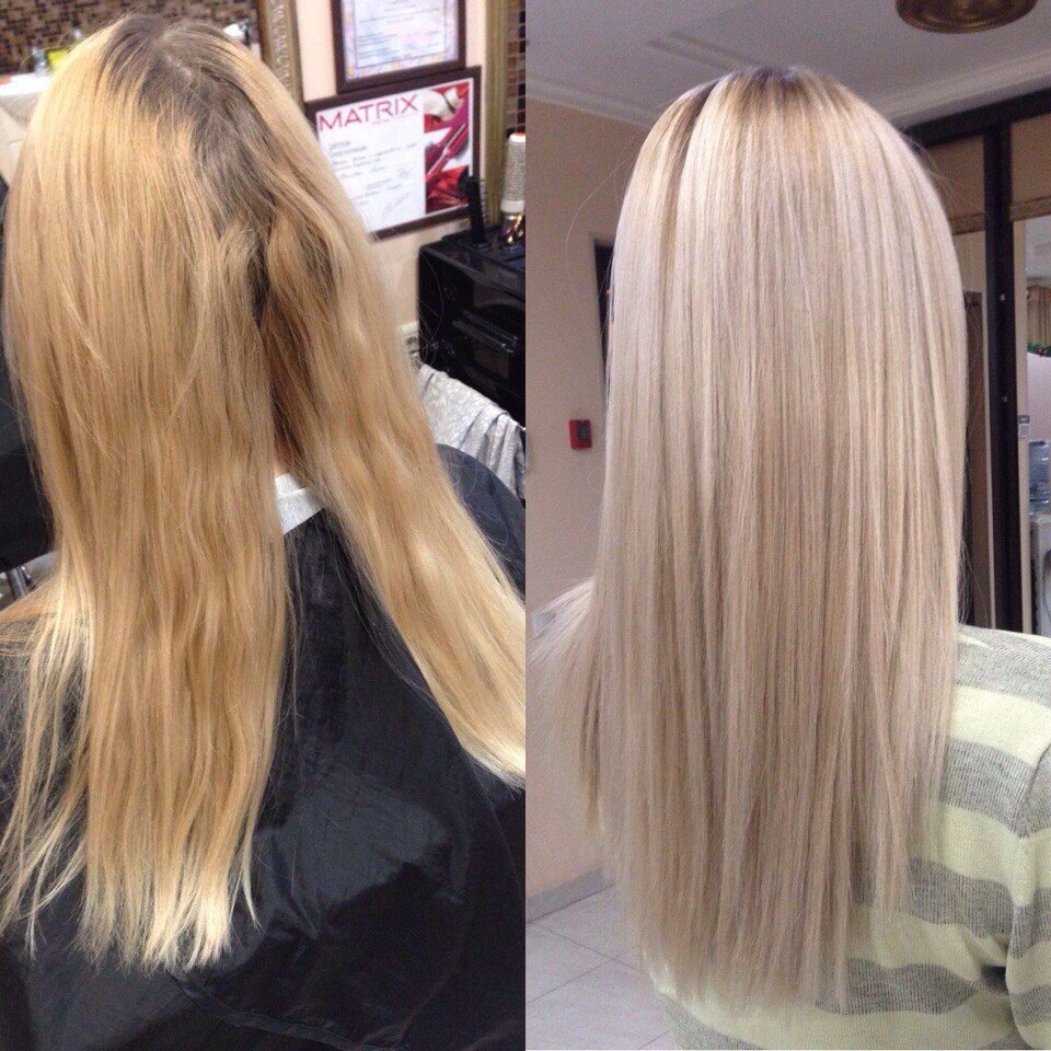 Осветление на пудре Matrix  + 6% окислитель