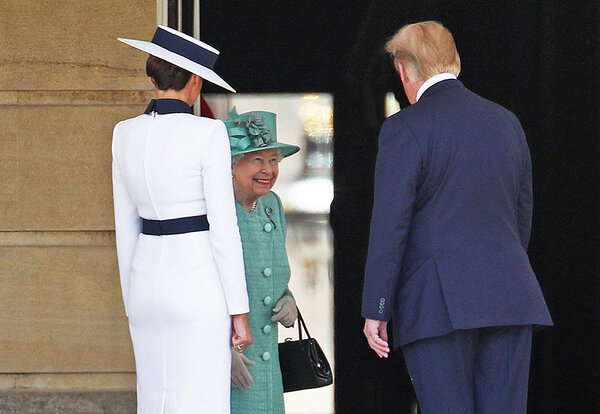 Дональд Трамп прибыл в Великобританию пообщаться с королевой Елизаветой