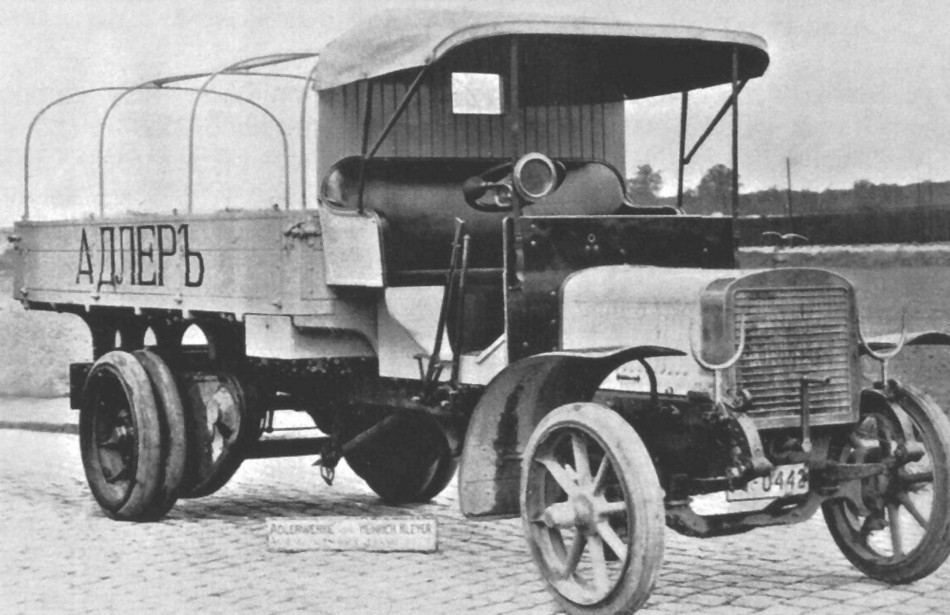 Adler L 35PS, поставленный в 1912-м году на испытания в Русскую армию