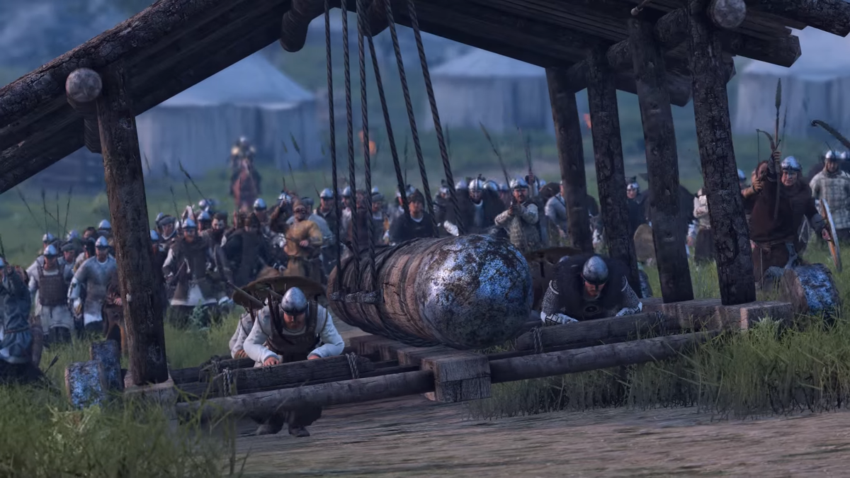Штурм с использованием тарана в Mount & Blade 2: Bannerlord