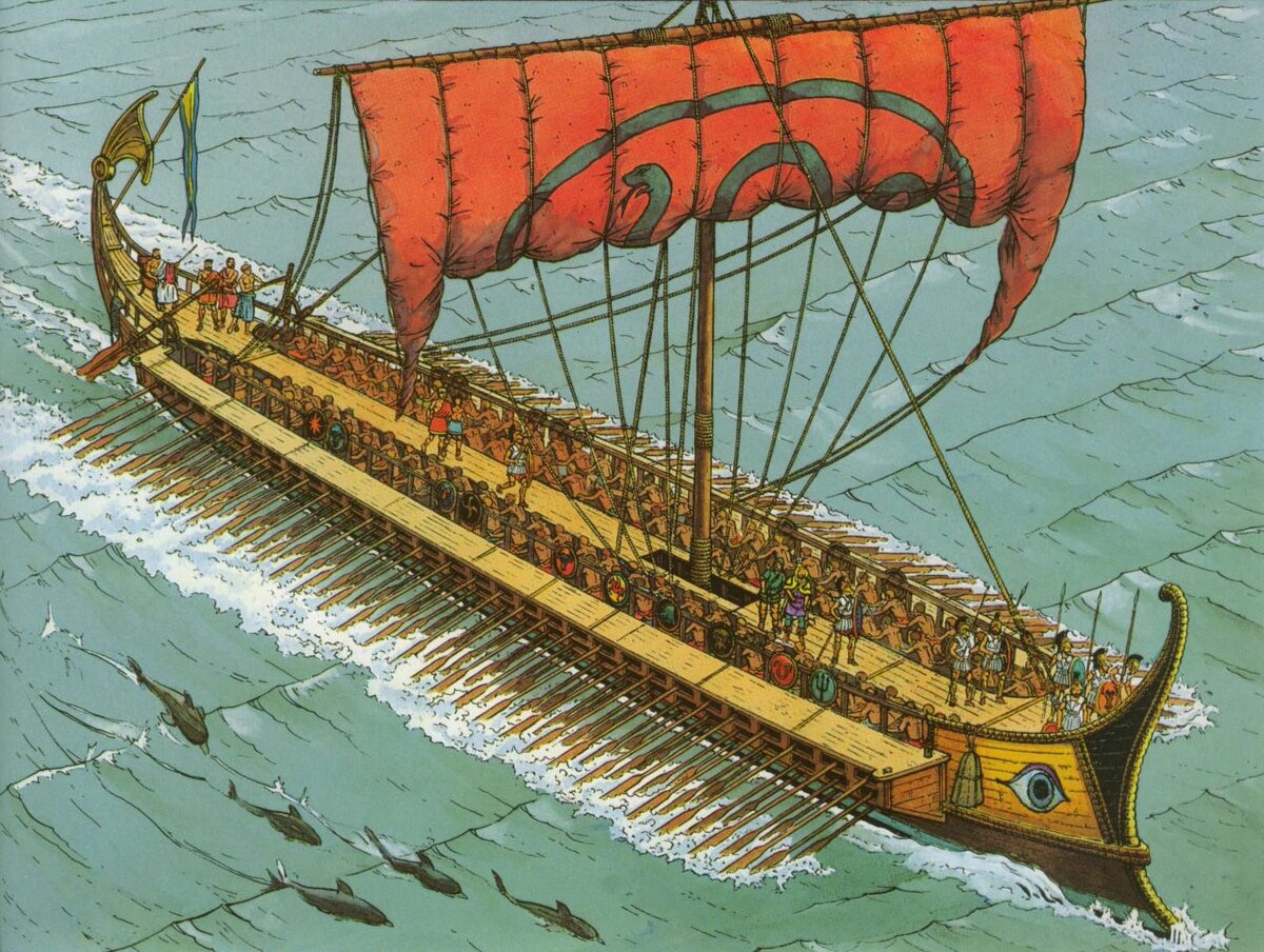 Зарождение мореплавания. Средиземноморские мореходы.