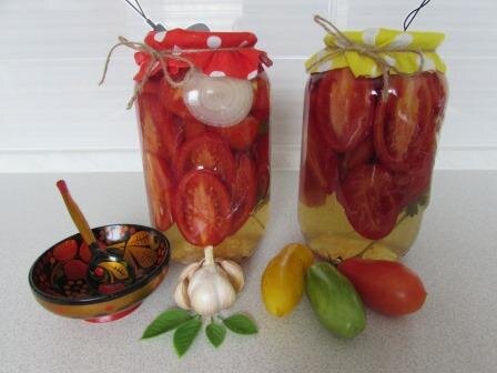 Помидоры в собственном соку