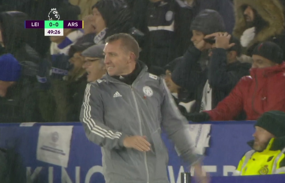 Тренер лис Брендон роджерс .