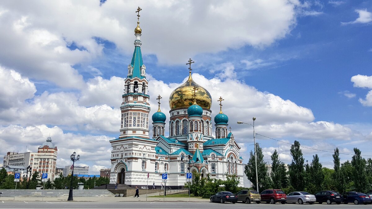 Омск - красавец. | March_karakum. Путь на Восток! | Дзен